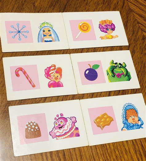 Printable Candyland Cards